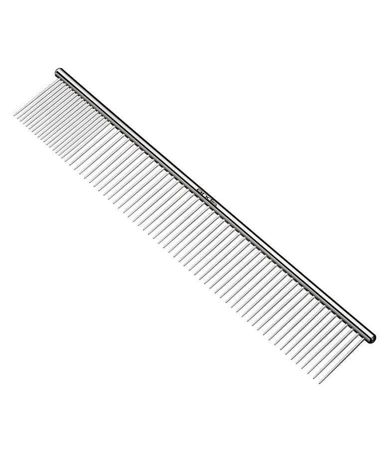 Peines para Perros Gatos,ovejas Grooming, Mascotas 19cm,Acero Inoxidable para Eliminar Nudos y Pelos Enredados Marca andis