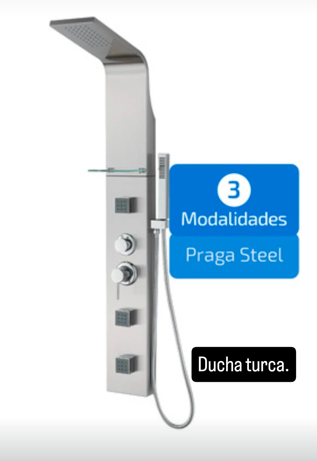 Ducha escosesa con hidromasaje