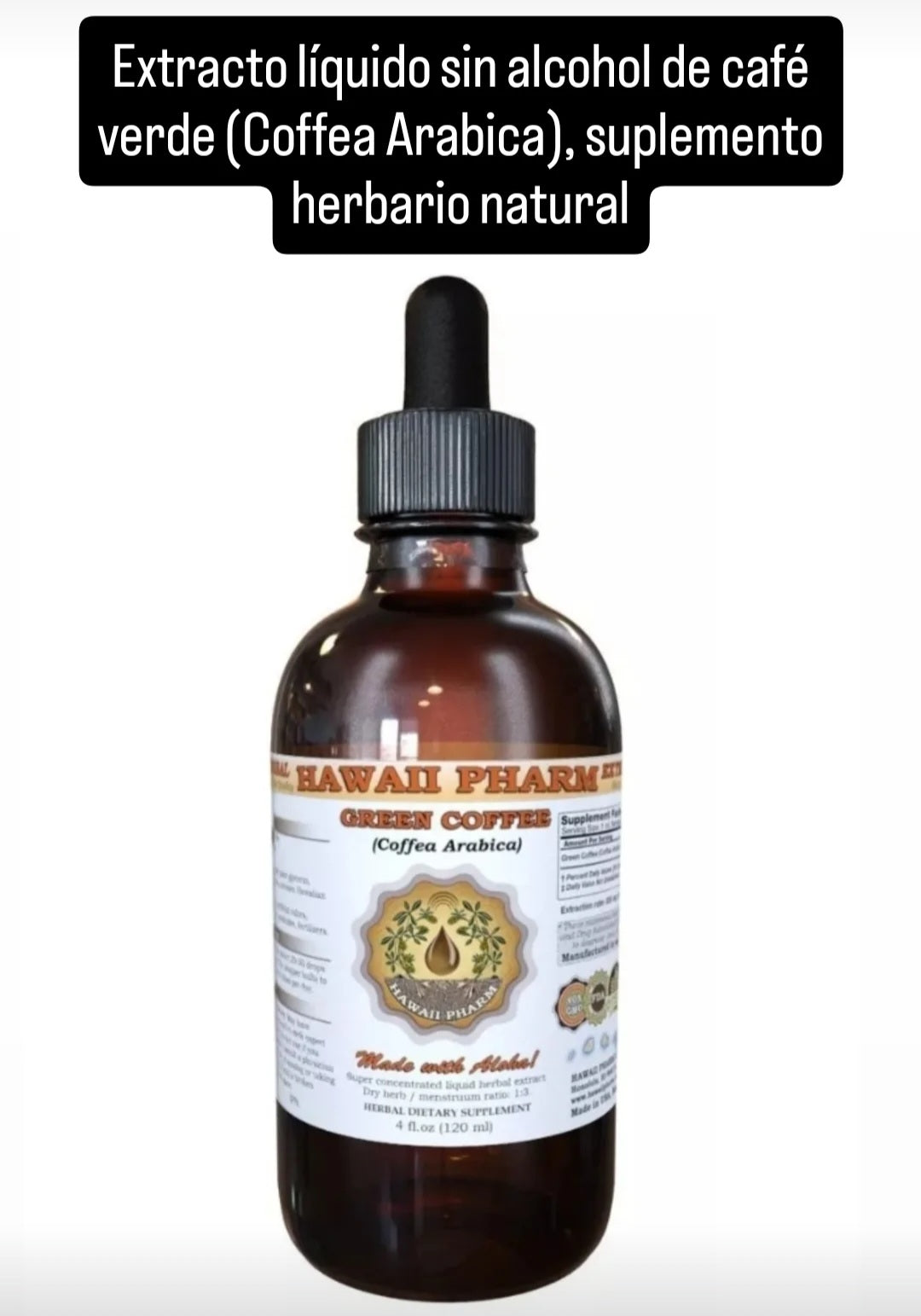 Extracto de cafe verde Hawaii Pharma