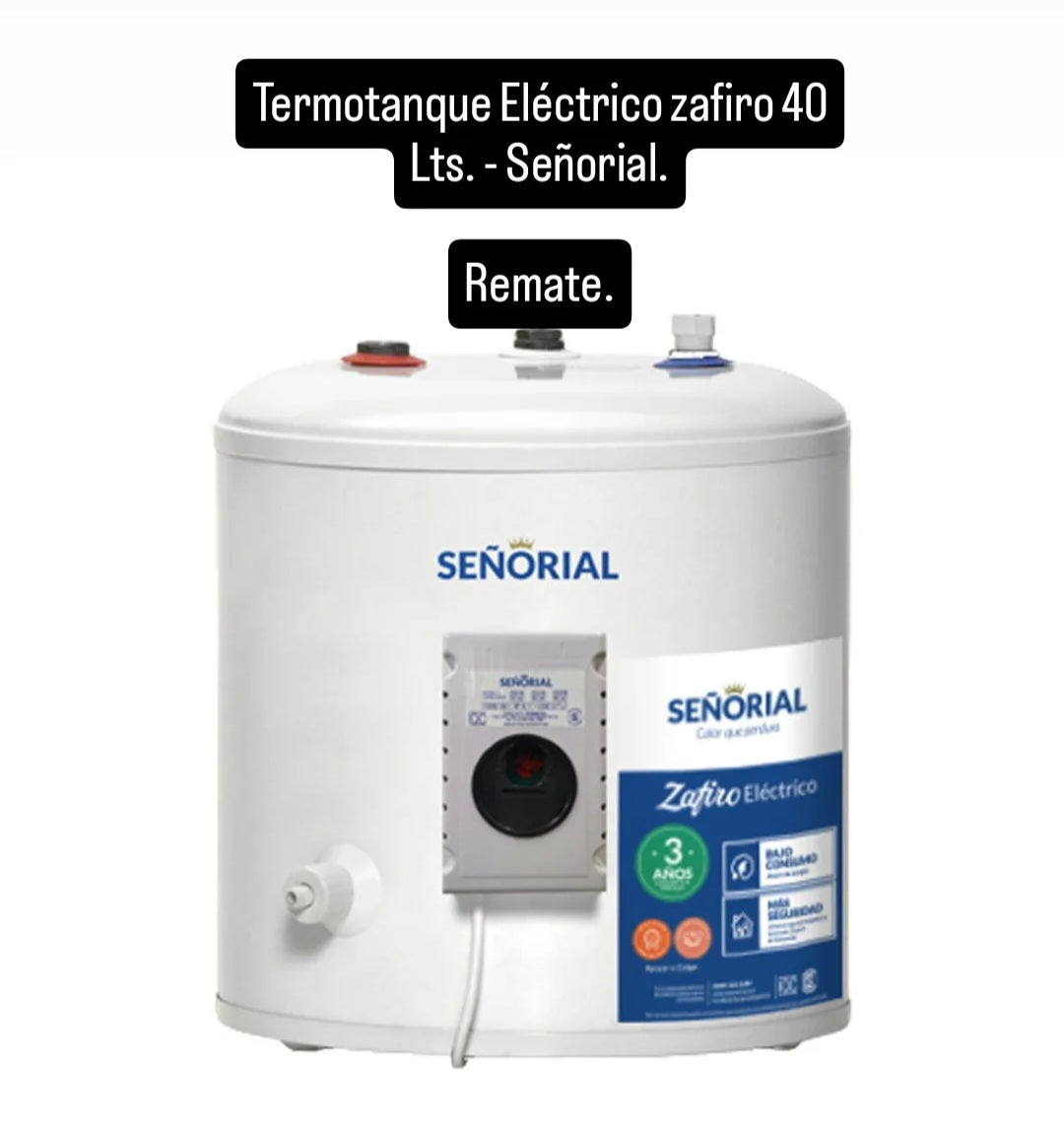 Termotanque safiro señorial 40L