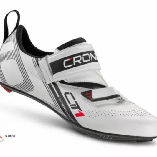 Zapatilla ciclismo talle 43,5 Crono CT1 Italia