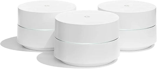Juego de 3, sistema Google WiFi cobertura para toda la casa (NLS-1304-25) Paquete de 3