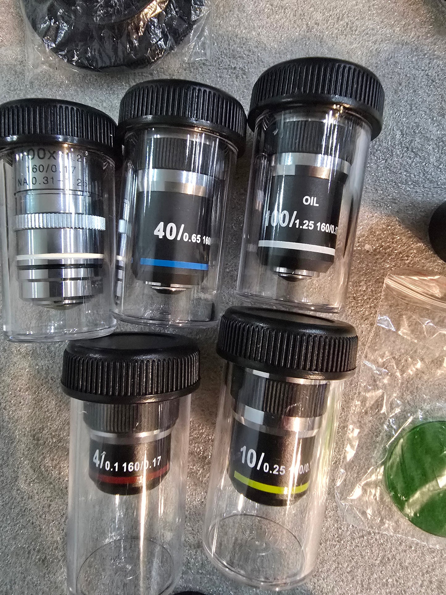 Microscopio omax trinocular M837L