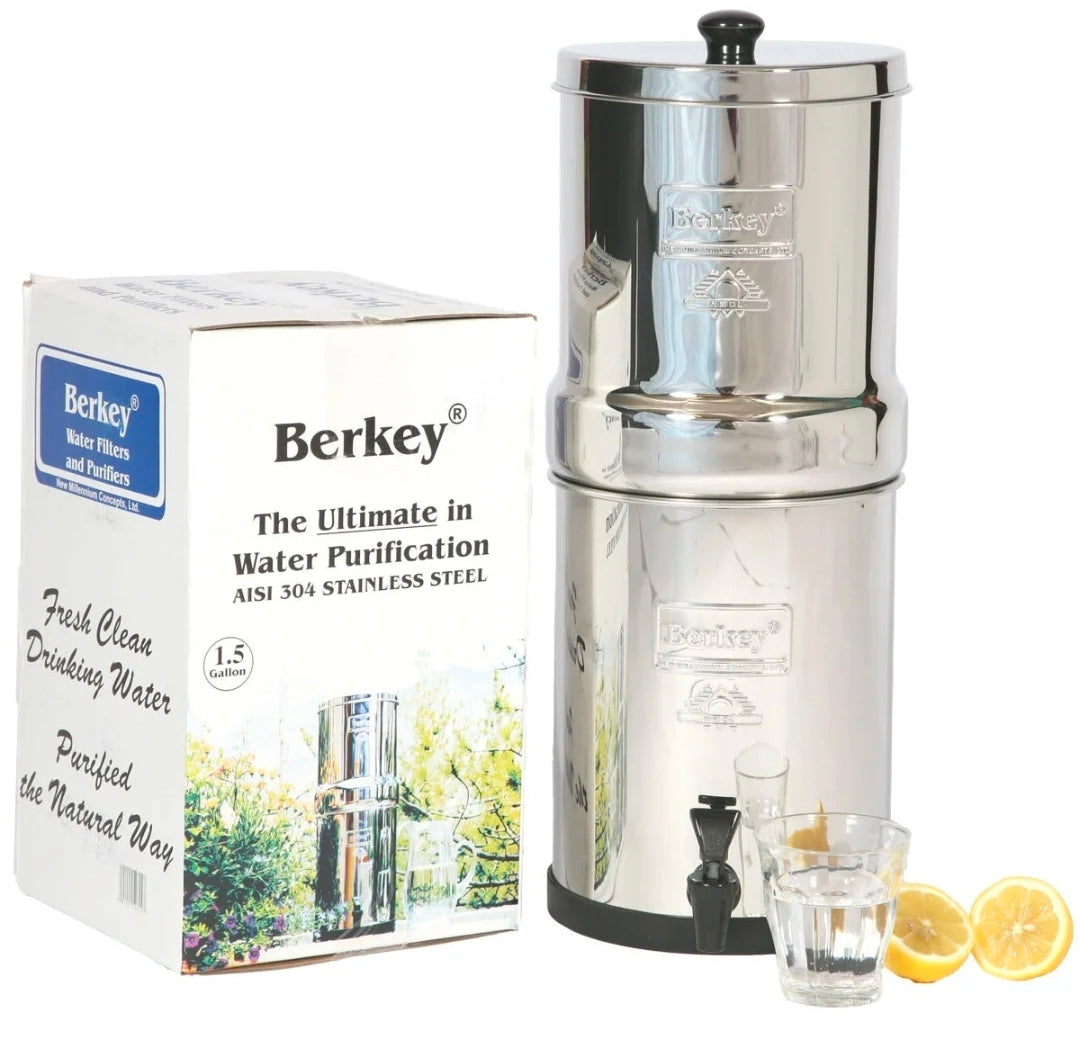 Filtro de agua travel Berkey 1.5 galones