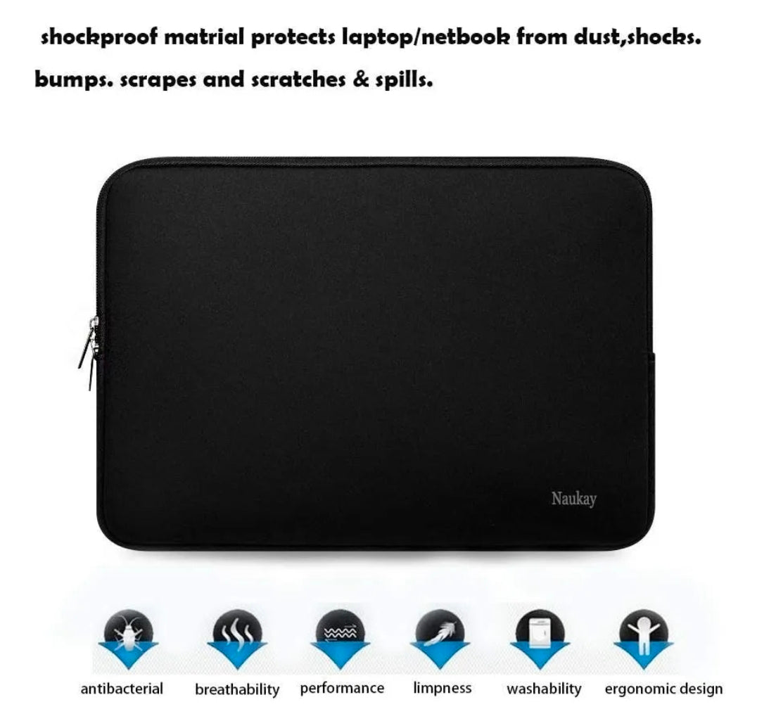 Funda protectora de neopreno   Naukay para notebook